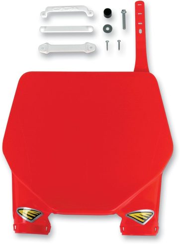 STADIUM FRONT NUMBER PLATE HONDA RED