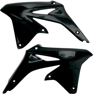 RADIATOR COVERS SUZUKI RMZ450 BLACK