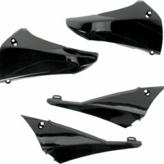 UPPER RADIATOR COVERS YAMAHA YZ450F BLACK