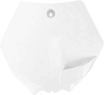 FRONT NUMBER PLATE KTM 65SX WHITE