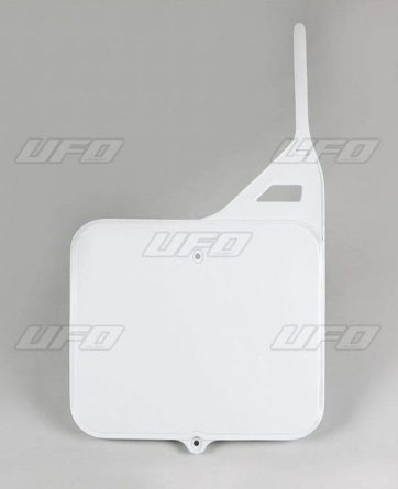FRONT NUMBER PLATE TM-RACING 80-125-250 WHITE
