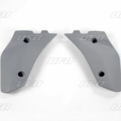 LOWER RADIATOR COVERS HUSQVARNA CR/WR 125/250/300 GRAPHITE