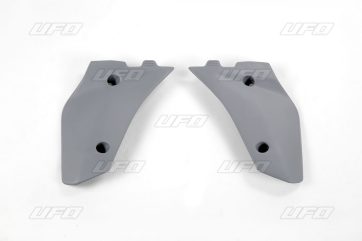LOWER RADIATOR COVERS HUSQVARNA CR/WR 125/250/300 GRAPHITE