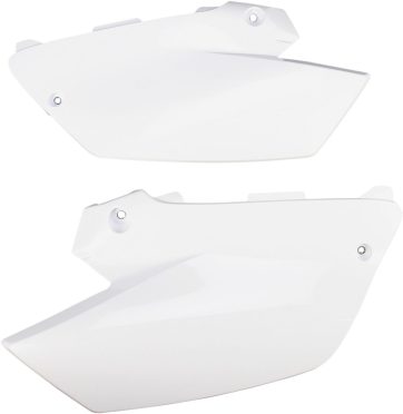 RESTYLE SIDE PANELS YAMAHA YZ125/250 WHITE