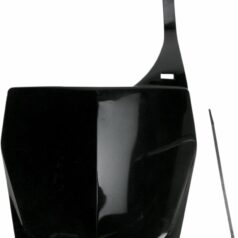 RESTYLE FRONT NUMBER PLATE PLATE YAMAHA YZ125/250 BLACK