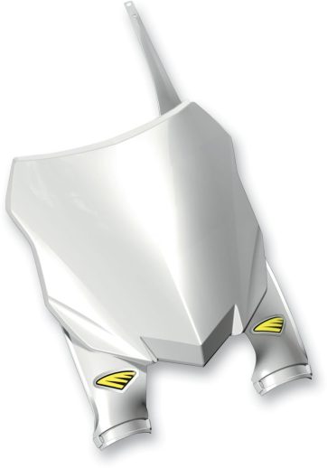 STADIUM FRONT NUMBER PLATE KAWASAKI WHITE