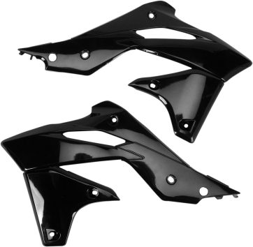 RADIATOR COVERS KAWASAKI KXF250 BLACK