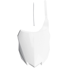 FRONT NUMBER PLATE KAWASAKI KXF250/450 WHITE