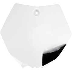 FRONT NUMBER PLATE KTM 85/105 WHITE