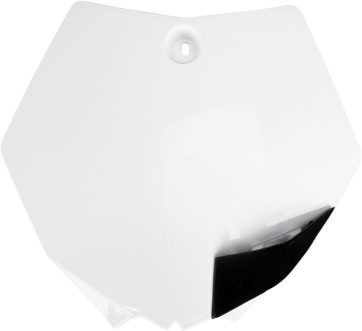 FRONT NUMBER PLATE KTM 85/105 WHITE