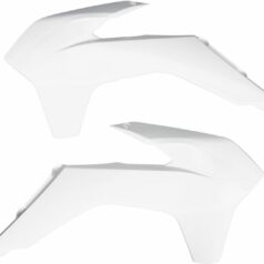 RADIATOR COVERS KTM SX/SX-F/EXC WHITE