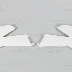 RADIATOR COVERS KTM SX/SX-F/EXC WHITE