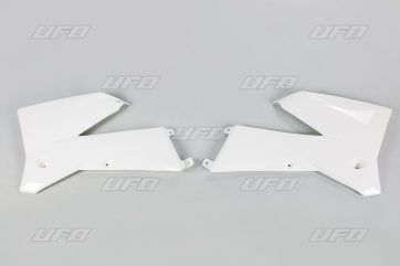 RADIATOR COVERS KTM SX/SX-F/EXC WHITE