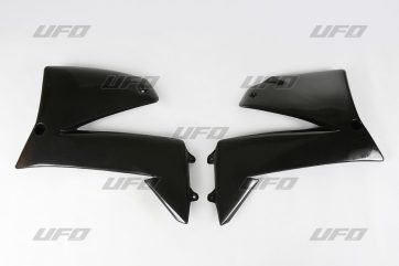RADIATOR COVERS KTM 660 SMC/640 LC4 SM BLACK