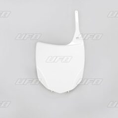 FRONT NUMBER PLATE KAWASAKI KXF250 WHITE