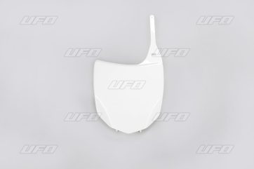 FRONT NUMBER PLATE KAWASAKI KXF250 WHITE