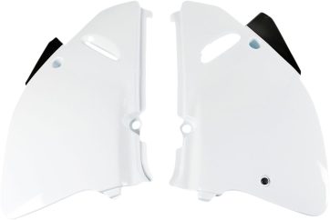 SIDE PANELS SUZUKI RM125/250 WHITE
