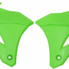RADIATOR COVERS KAWASAKI KX85 KX-GREEN