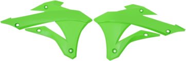 RADIATOR COVERS KAWASAKI KX85 KX-GREEN