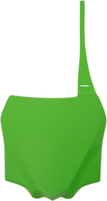 FRONT NUMBER PLATE KAWASAKI KX85 KX-GREEN