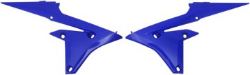 RADIATOR COVERS YAMAHA YZ250/450F REFLEX-BLUE