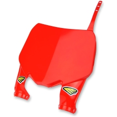 STADIUM FRONT NUMBER PLATE HONDA RED