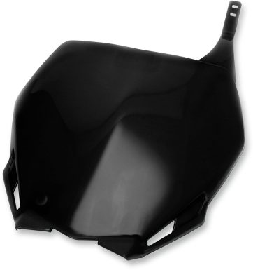 STADIUM FRONT NUMBER PLATE YAMAHA BLACK