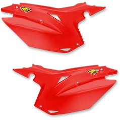 SIDE NUMBER PANELS W/AIRBOX COVER HONDA RED