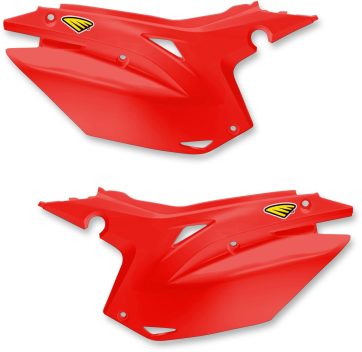 SIDE NUMBER PANELS W/AIRBOX COVER HONDA RED