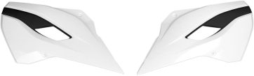 RADIATOR COVERS HUSQVARNA TC/TE/FE/FC WHITE