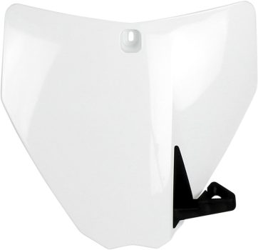 FRONT NUMBER PLATE HUSQVARNA TC/FC WHITE