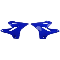RADIATOR COVERS YAMAHA YZ125/250 REFLEX-BLUE