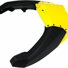 AIRBOX COVER YAMAHA YZF/WRF BLACK-YELLOW
