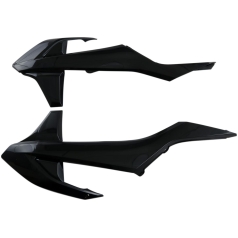 RADIATOR COVERS KTM SX/SX-F/EXC BLACK