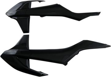 RADIATOR COVERS KTM SX/SX-F/EXC BLACK