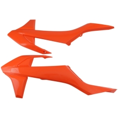 RADIATOR COVERS KTM SX/SX-F/EXC ORANGE