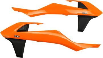 RADIATOR COVERS KTM SX/SX-F/EXC OEM-COLOR (16)