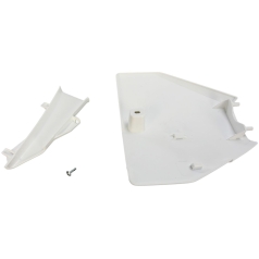 FRONT NUMBER PLATE HUSQVARNA TC/FC WHITE