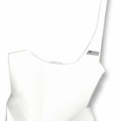 STADIUM FRONT NUMBER PLATE KAWASAKI WHITE
