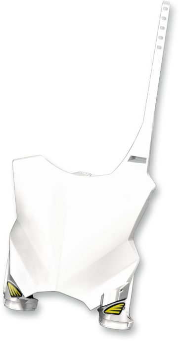 STADIUM FRONT NUMBER PLATE KAWASAKI WHITE