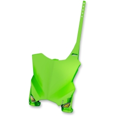 STADIUM FRONT NUMBER PLATE KAWASAKI GREEN