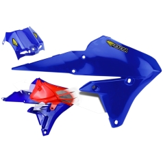 POWERFLOW INTAKE RADIATOR SHROUDS YAMAHA BLUE