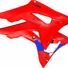 POWERFLOW INTAKE RADIATOR SHROUDS HONDA RED