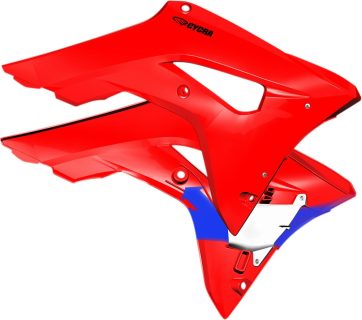 POWERFLOW INTAKE RADIATOR SHROUDS HONDA RED
