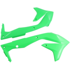 RADIATOR COVERS KAWASAKI KXF450 FLUO GREEN