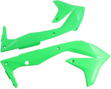 RADIATOR COVERS KAWASAKI KXF450 FLUO GREEN