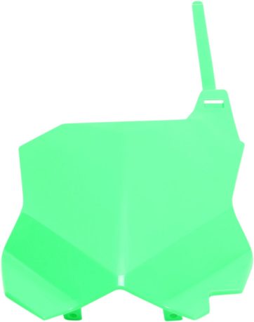 FRONT NUMBER PLATE KAWASAKI KXF250/450 FLUO GREEN