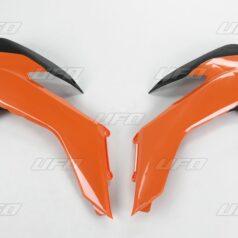 RADIATOR COVERS KTM SX/SX-F/EXC BLACK/ORANGE