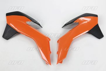 RADIATOR COVERS KTM SX/SX-F/EXC BLACK/ORANGE