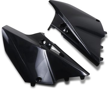SIDE PANELS YAMAHA YZ125/250 BLACK
